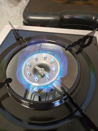 Fornello portatile a gas per campeggio