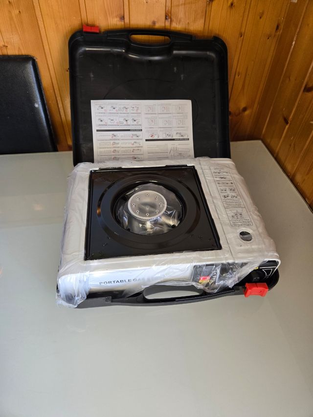 Fornello portatile a gas per campeggio