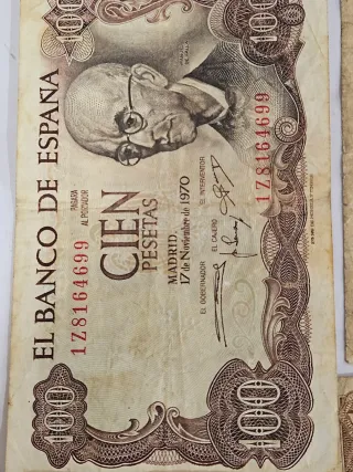 𝒩𝓊𝐹𝒾𝓁𝒜𝓇𝓉 Lote de billetes españoles