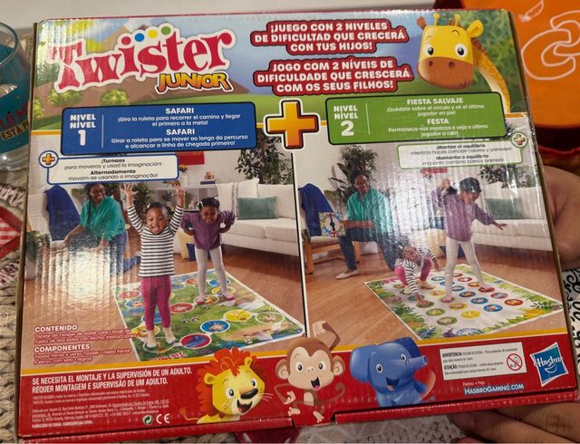 Twister Junior Hasbro Juego de Mesa