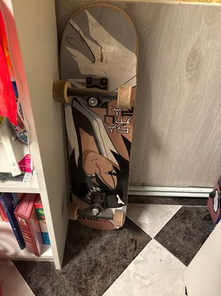 Skate con diseño anime