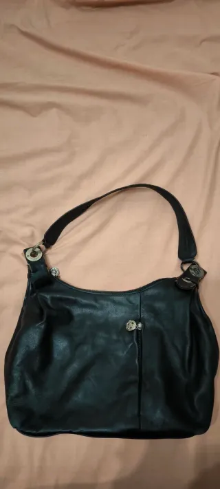 Bolso Pourchet Negro y Beige