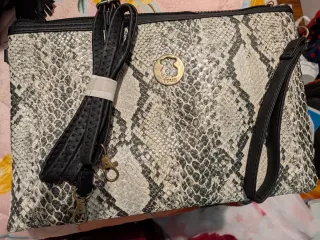 Bolso Cartera Tous Piel Serpiente