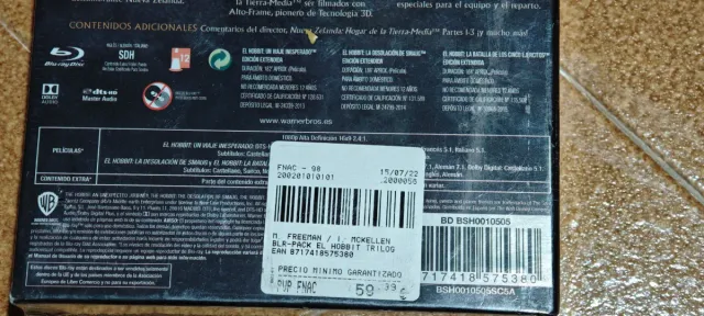 Il Signore degli Anelli Trilogia Blu-ray Edizione Estesa