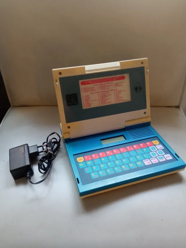 Computer educativo per bambini vintage
