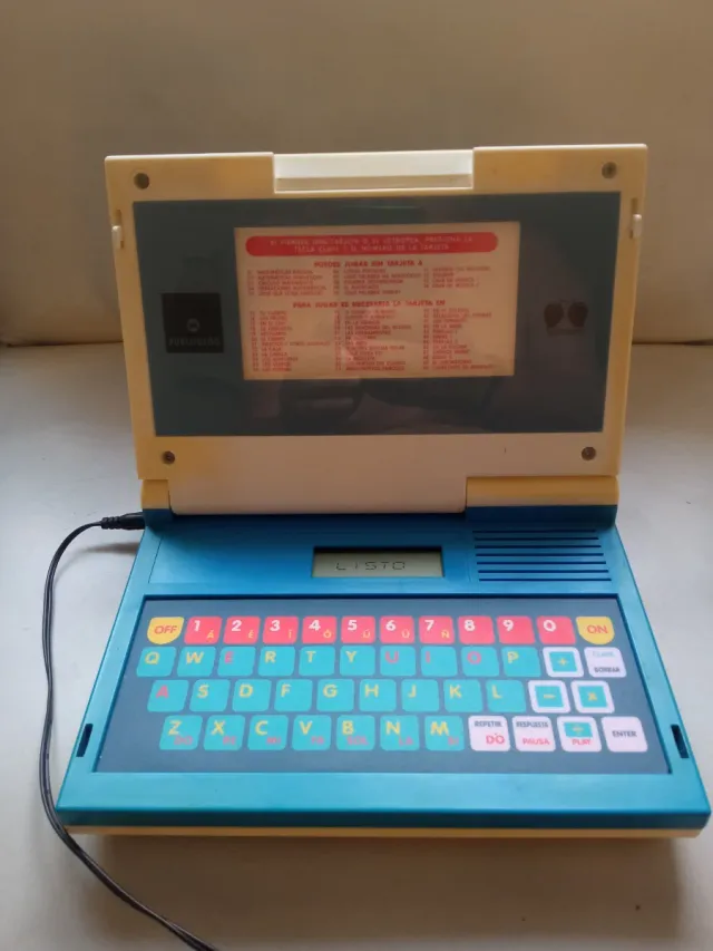 Computer educativo per bambini vintage