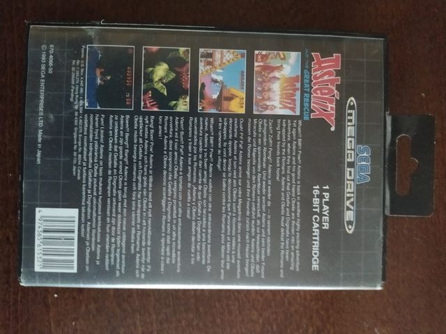 Astérix y el Gran Rescate Mega Drive