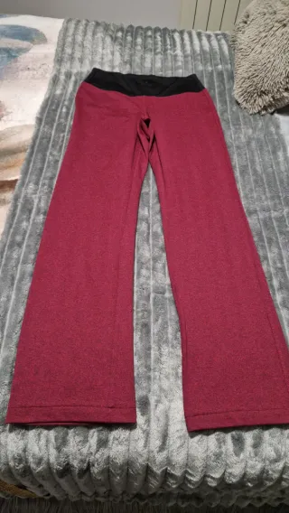 Mallas Crivit Rojo y Negro