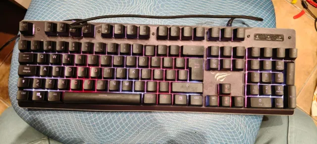 Teclado Havit RGB Gaming Negro