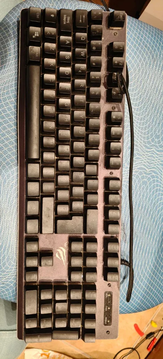 Teclado Havit RGB Gaming Negro