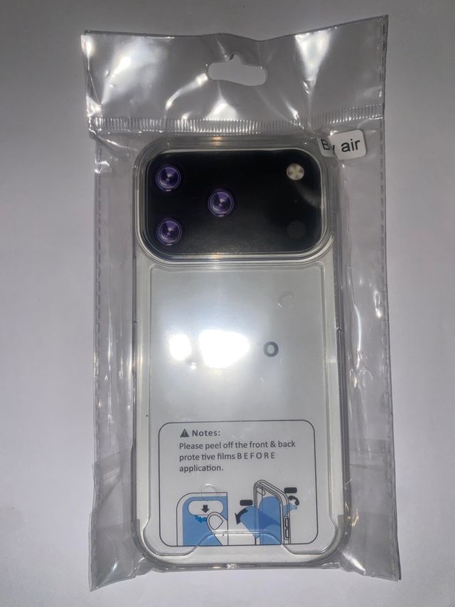 Funda Transparente IPhone 17 Pro.