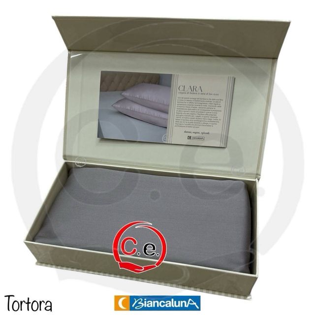 Coppia federe in seta di bamboo