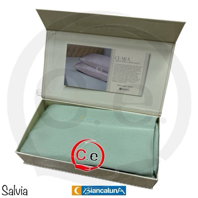 Coppia federe in seta di bamboo