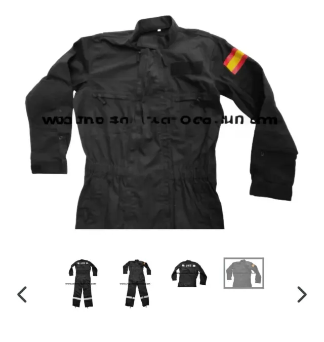 Mono de trabajo bomberos XXXL UME