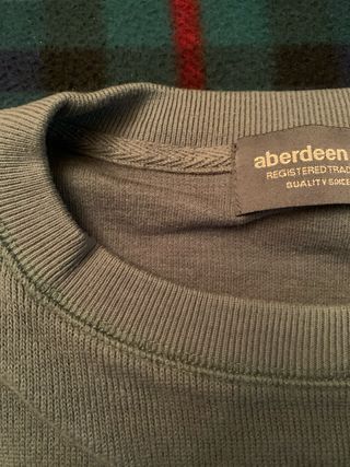 Jersey sudadera Aberdeen & Co Talla L Verde