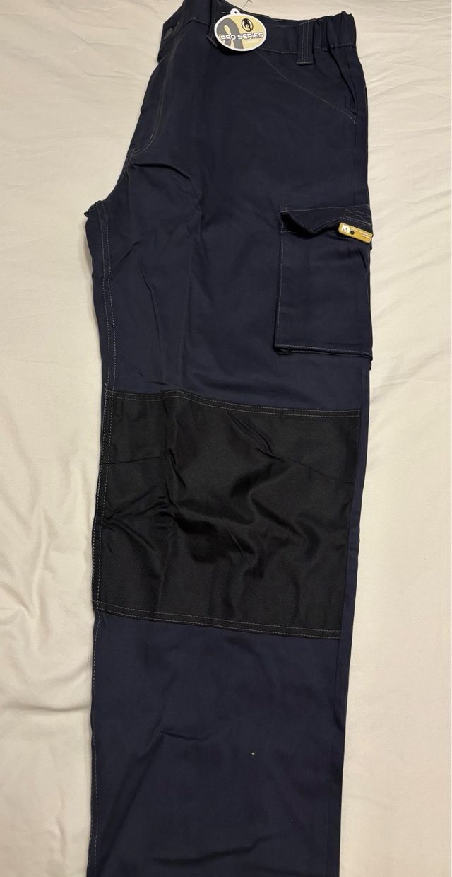 2 pares pantalones Trabajo MARCA Pro Series Azul