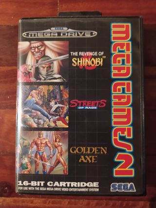 Sega Mega Drive Mega Games II Cartucho