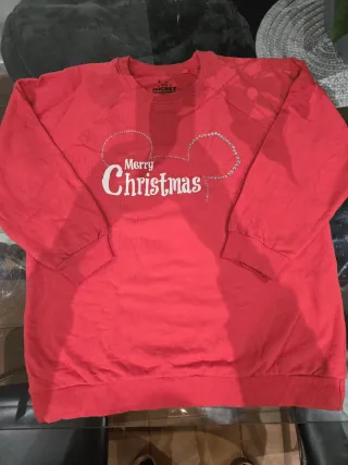 Sudadera Mickey Navidad Talla M