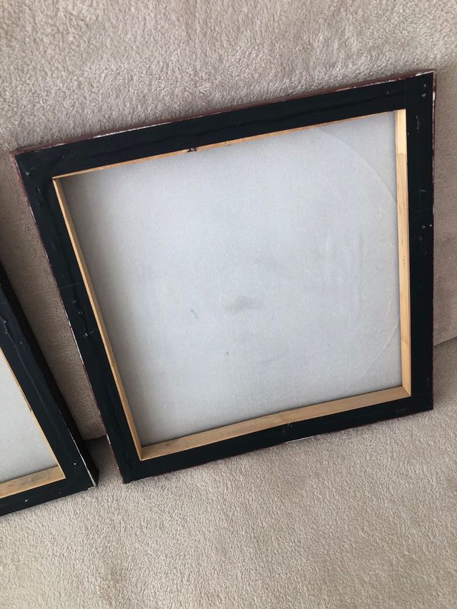 Quadri orientali dorati e marroni