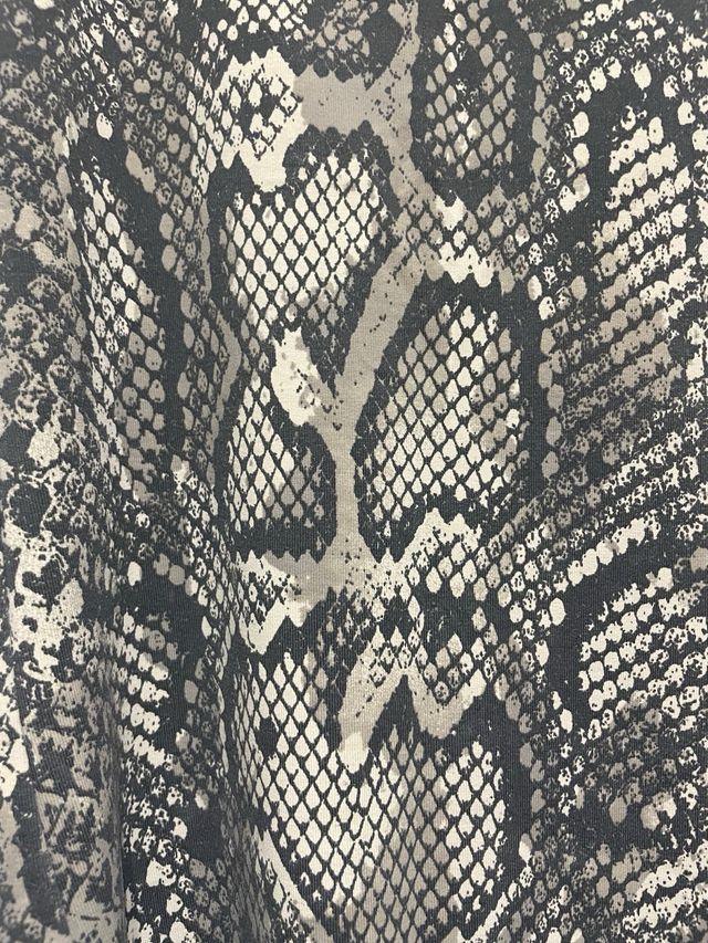 Camiseta sin mangas estampado serpiente