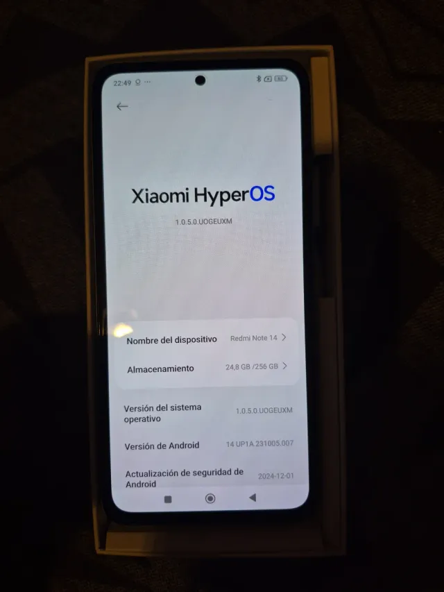 Xiaomi Redmi Note 14 Preto
