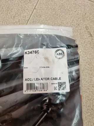 Cable acelerador BMW E36