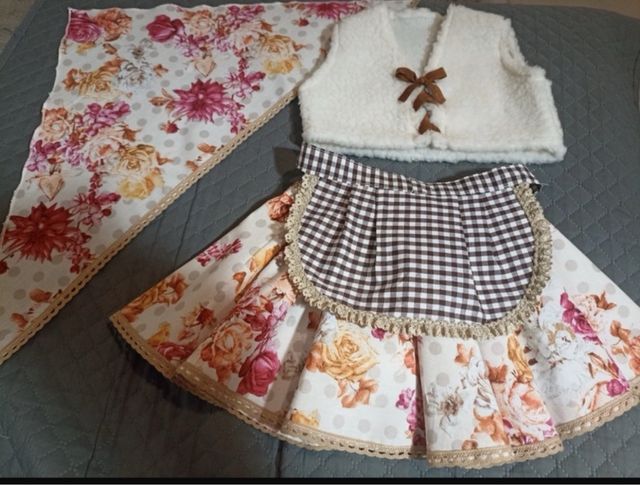 Vestido de Pastora Talla Única