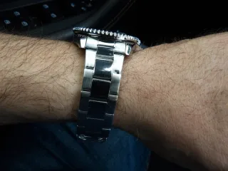 Orologio Uomo stile GMT Batman 40mm – acciaio quad