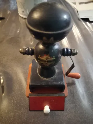 Macinino caffè vintage in legno