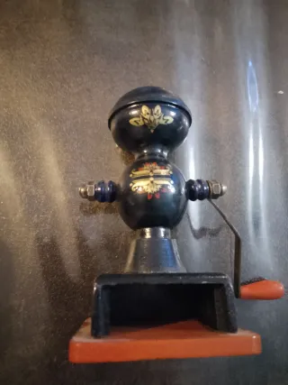 Macinino caffè vintage in legno