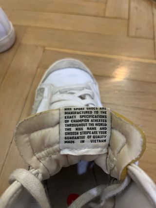 Zapatillas Nike Blazer blancas y negras