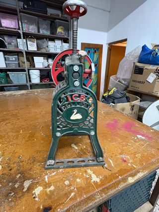 Máquina manual para cholados