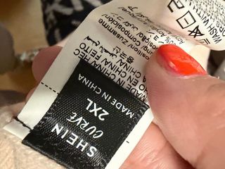 Jersey Shein rosa con cremallera