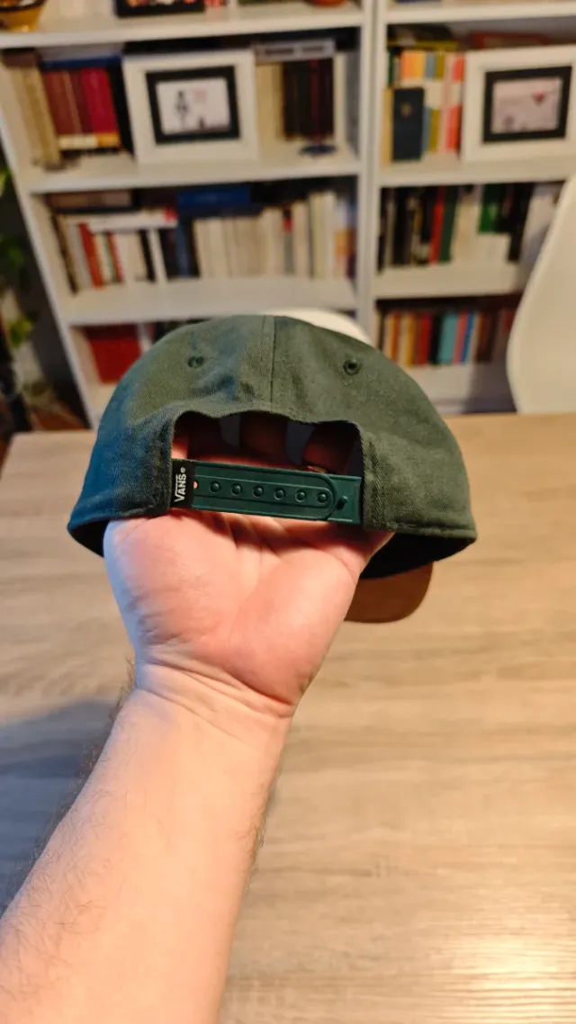 Gorra Vans Clásica Verde y Marrón