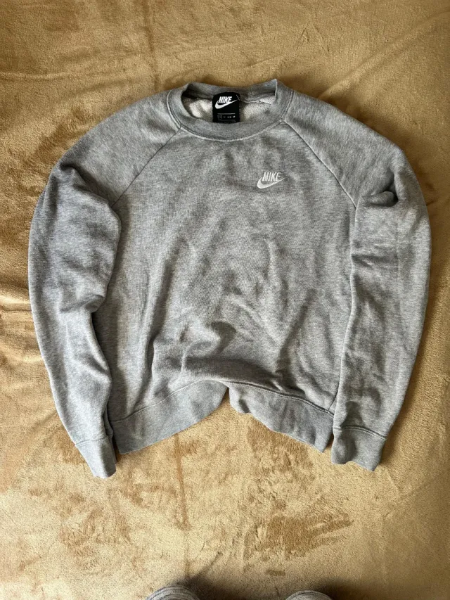 Sudadera Nike Crewneck Gris Talla XS