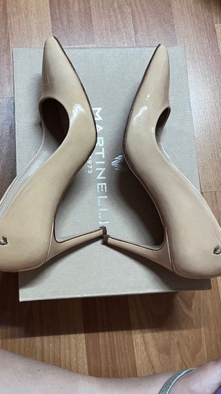Zapatos Martinelli Nude Tacón Alto