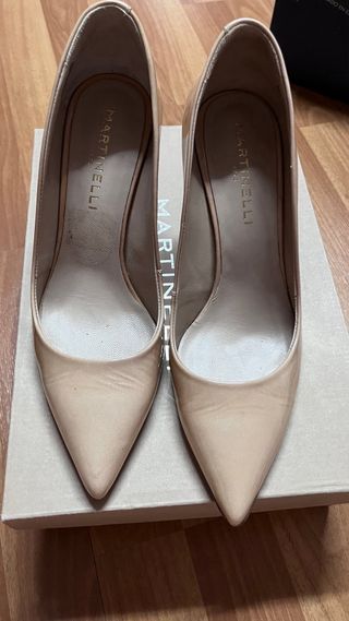 Zapatos Martinelli Nude Tacón Alto