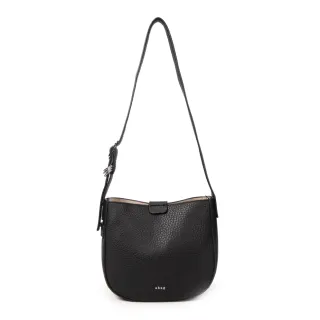Bolso hombro bandolera Ecopiel Negro