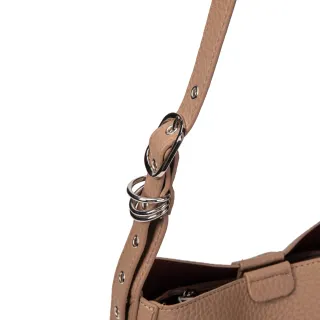 Bolso hombro bandolera Ecopiel Negro