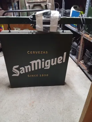 Cartel luminoso San Miguel Since 1890