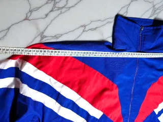 Vintage Y2K Windbreaker Marine Jacket 80s/90s blue