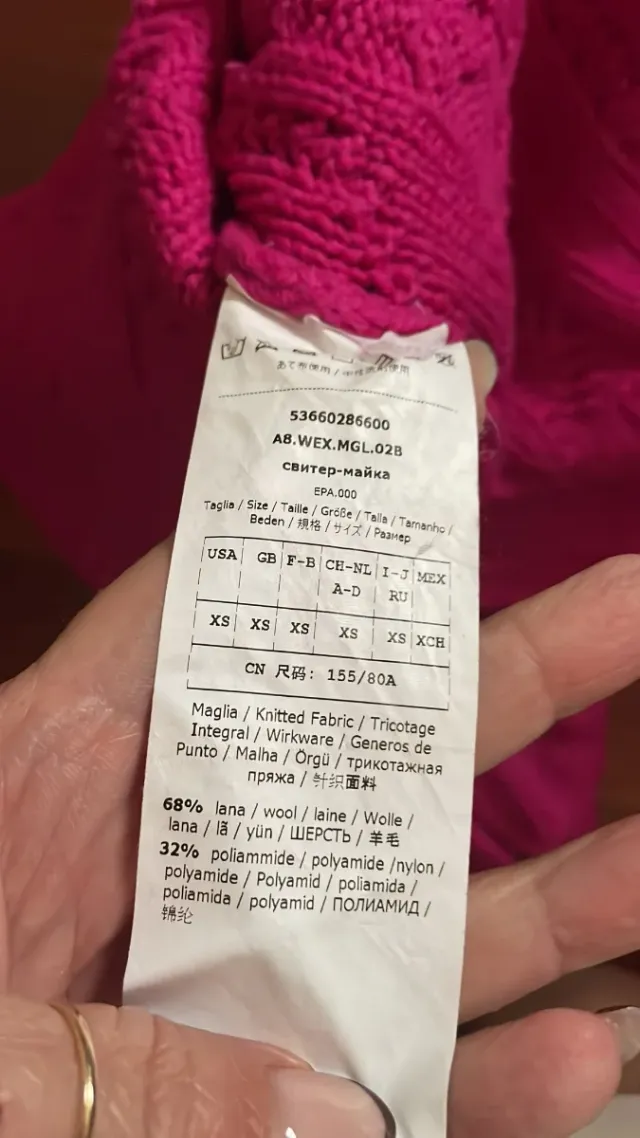 Maglione Intrend fucsia