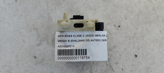 MANDO ELEVALUNAS DELANTERO DERECHO MERCEDES-BENZ