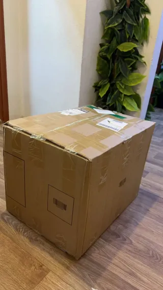 Caja de ropa