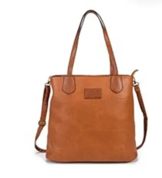 Maxi bolso piel sintética VINTAGE