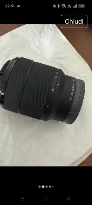 Obiettivo Sony FE 28-70mm f/3.5-5.6 OSS