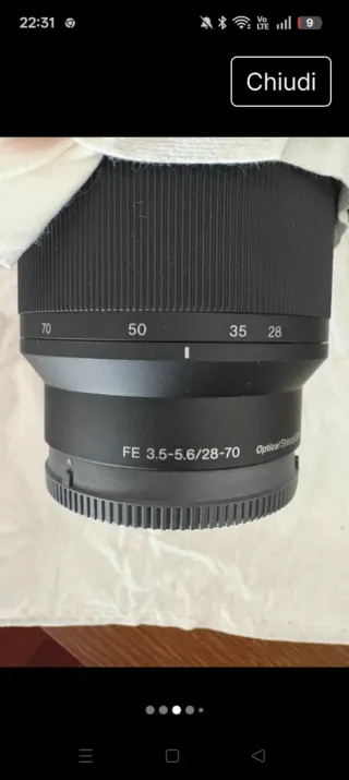 Obiettivo Sony FE 28-70mm f/3.5-5.6 OSS