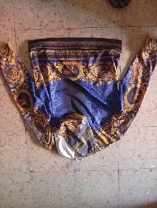 Chaqueta con estampado barroco