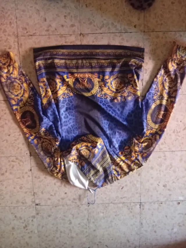 Chaqueta con estampado barroco