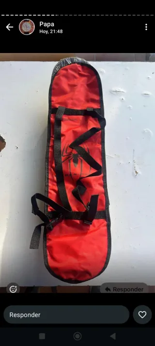 Monopatín Spiderman